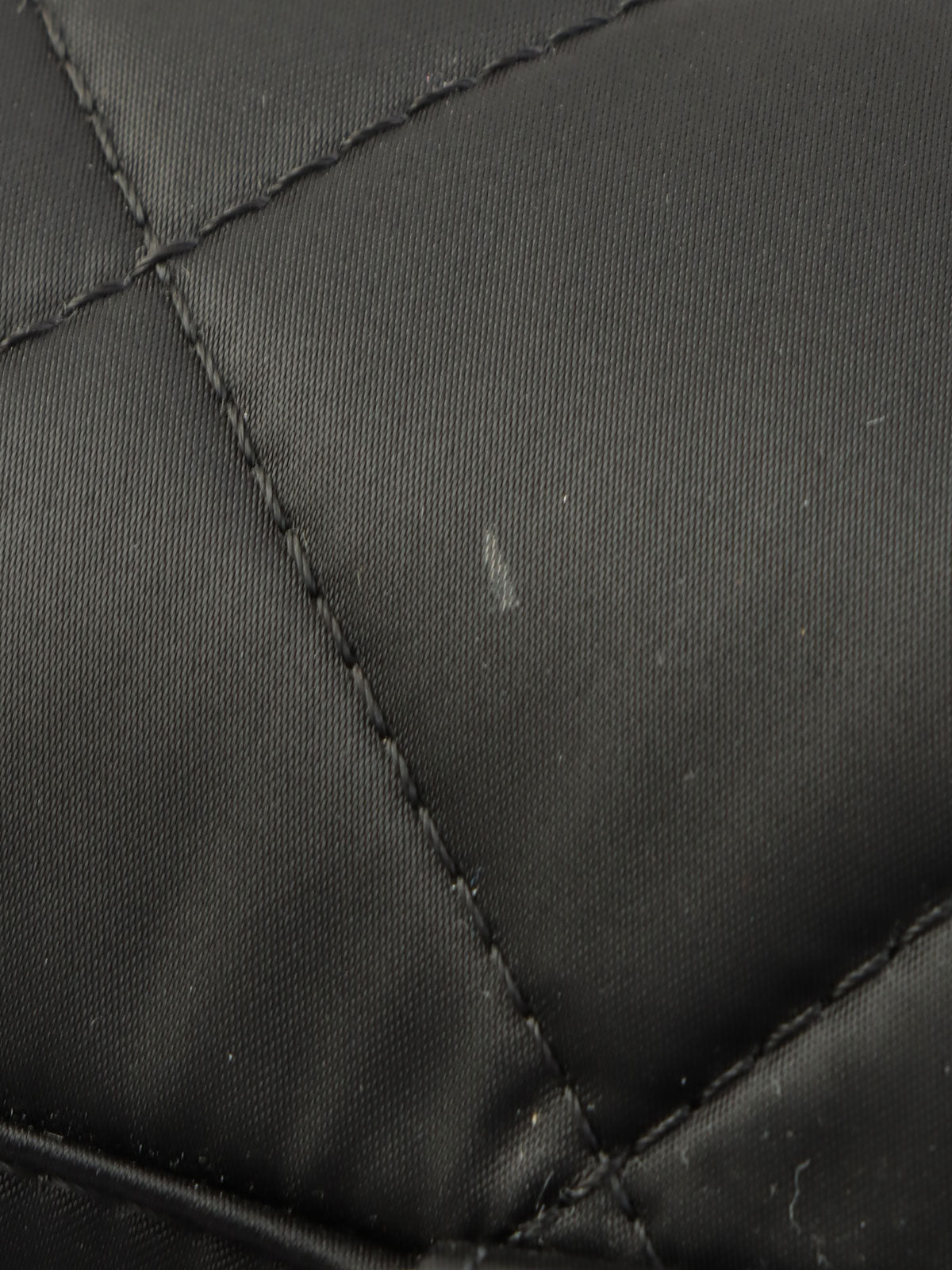 2005 Nylon Sport Line CC Turn Lock Chain Backpack in Black