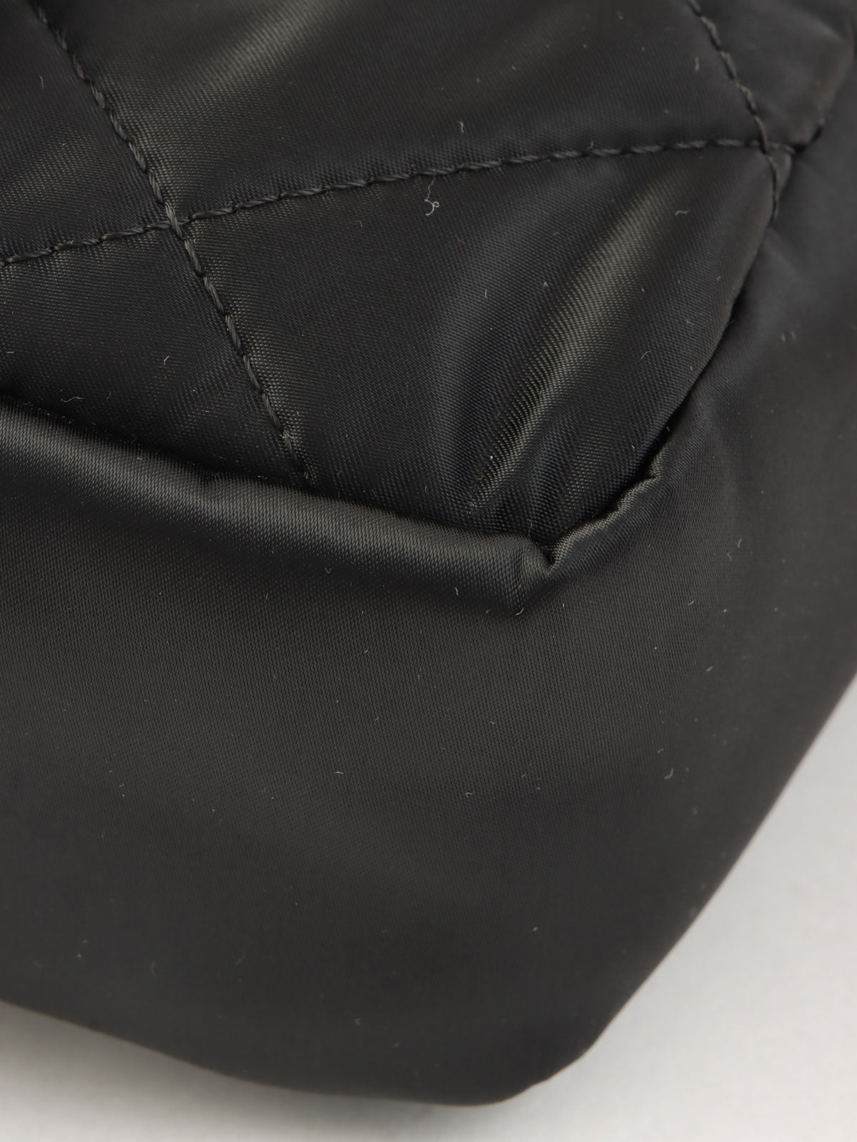 2005 Nylon Sport Line CC Turn Lock Chain Backpack in Black