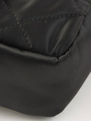 2005 Nylon Sport Line CC Turn Lock Chain Backpack in Black