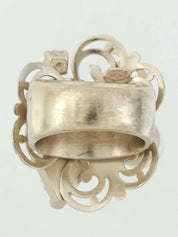 2006年製　パールストーンCCマークリング　ゴールド/ホワイト