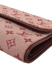 2005 Monogram Mini Porte Tresor International Cherry