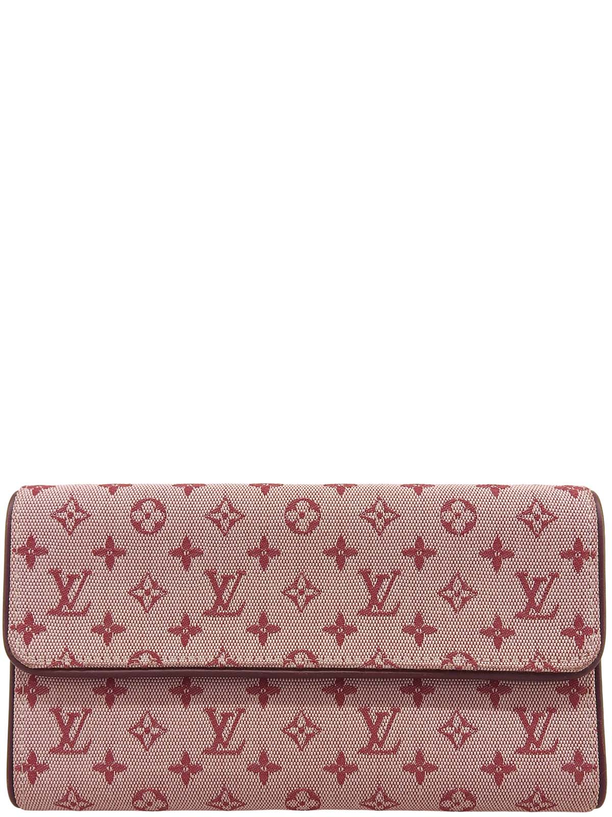 2005 Monogram Mini Porte Tresor International Cherry