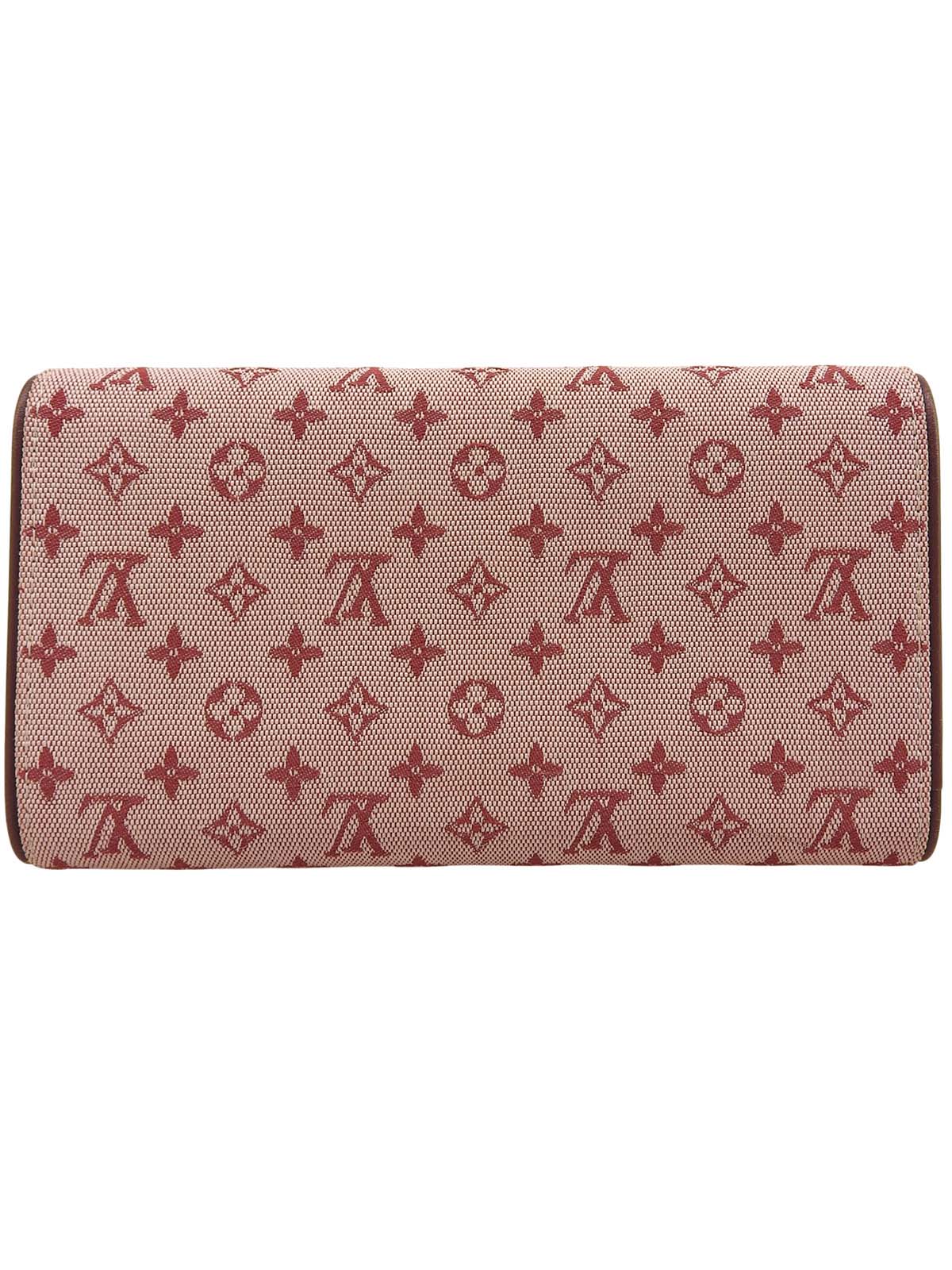 2005 Monogram Mini Porte Tresor International Cherry