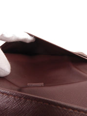 2005 Monogram Mini Porte Tresor International Cherry