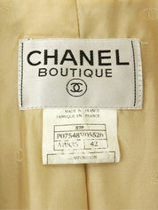 1997年製 ウールロゴボタンジャケット ベージュ