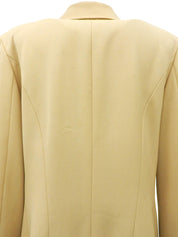 1997年製 ウールロゴボタンジャケット ベージュ