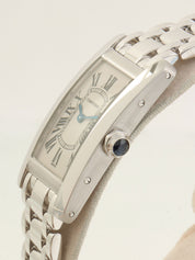 18K Tank American SM Silver