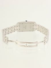 18K Tank American SM Silver