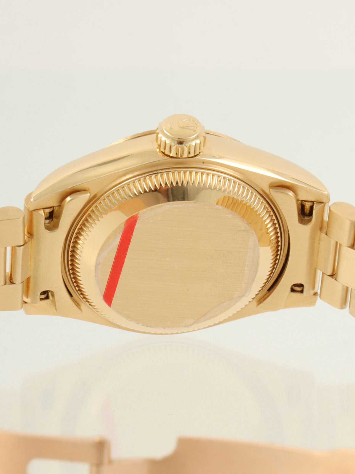 1993年10钻蚝式恒动日历型腕表，金/红