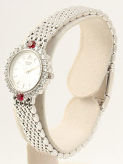 18Kダイヤモンドルビークレドール シルバー