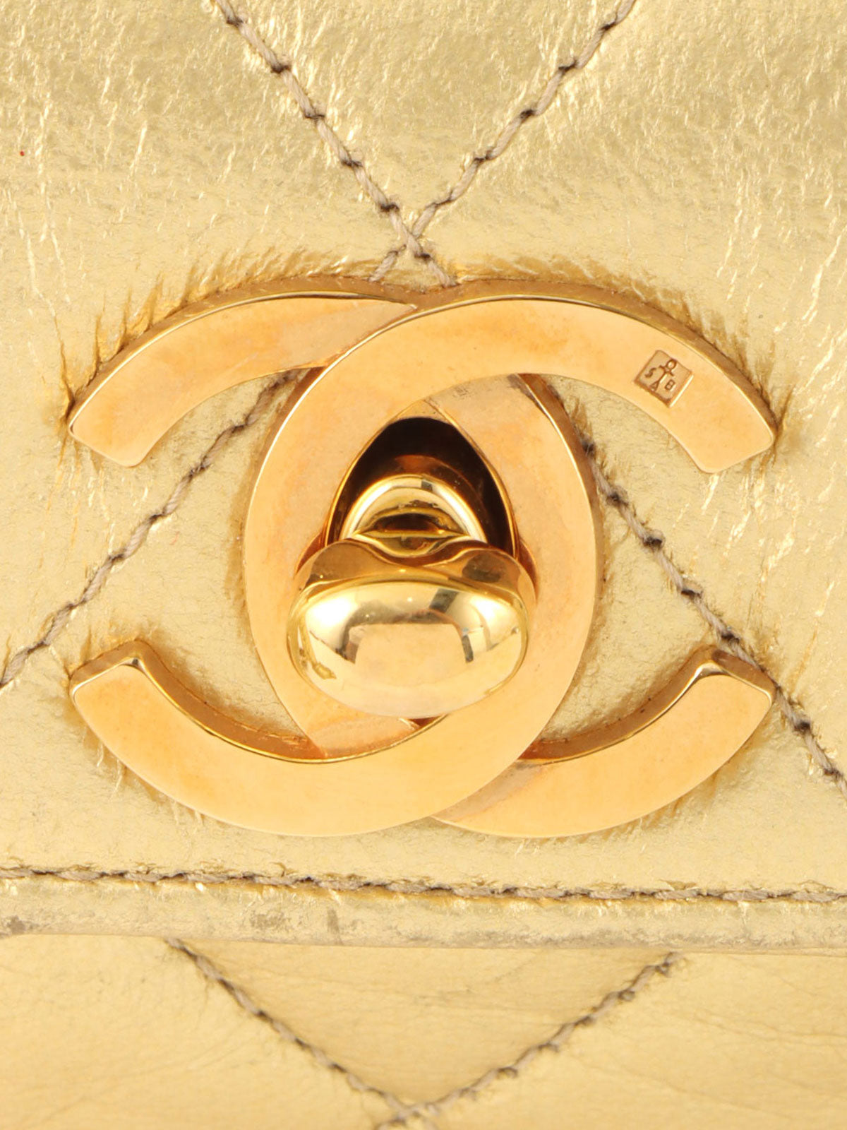 1992年頃製 ダブルCCターンロックバックパックミニ ゴールド