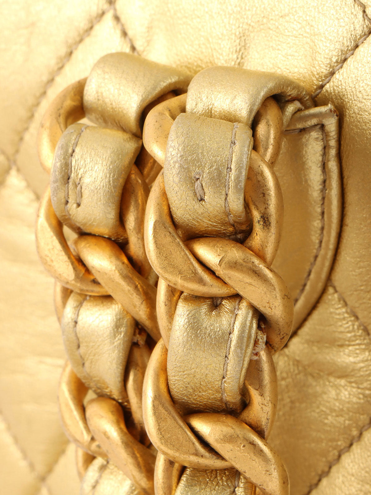 1992 Double CC Turnlock Backpack Mini Gold