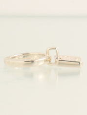 925纯银山茶花四叶草吊坠