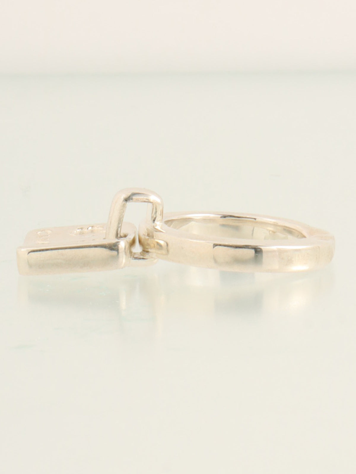 925カメリアクローバーペンダントトップ シルバー