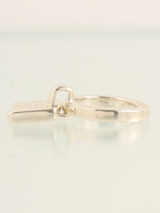 925カメリアクローバーペンダントトップ シルバー