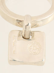 925カメリアクローバーペンダントトップ シルバー