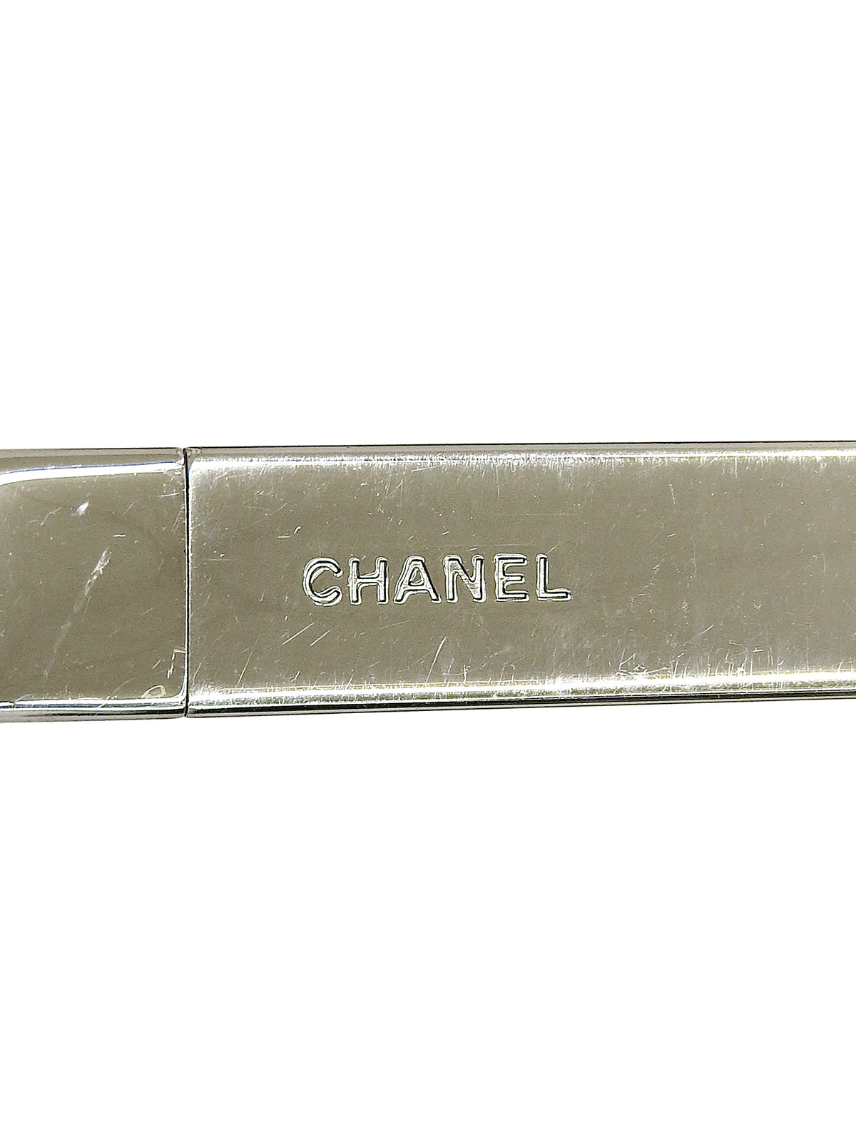 Side logo sunglasses in blue/silver