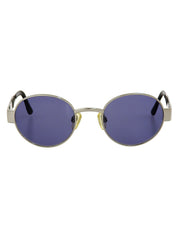 サイドロゴサングラス ブルー/シルバー