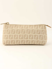 FFズッキーノパターンポーチ ライトベージュ