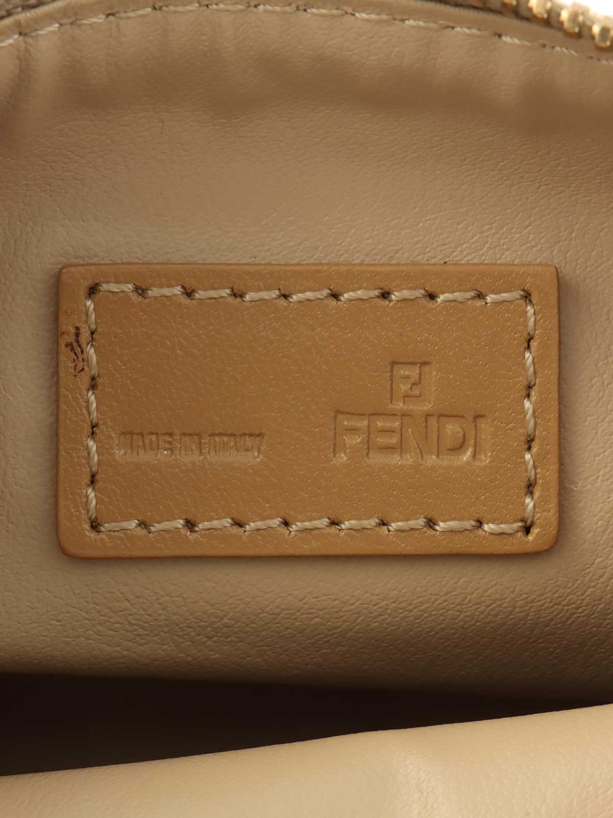 FF Zucchino Pattern Pouch, Light Beige