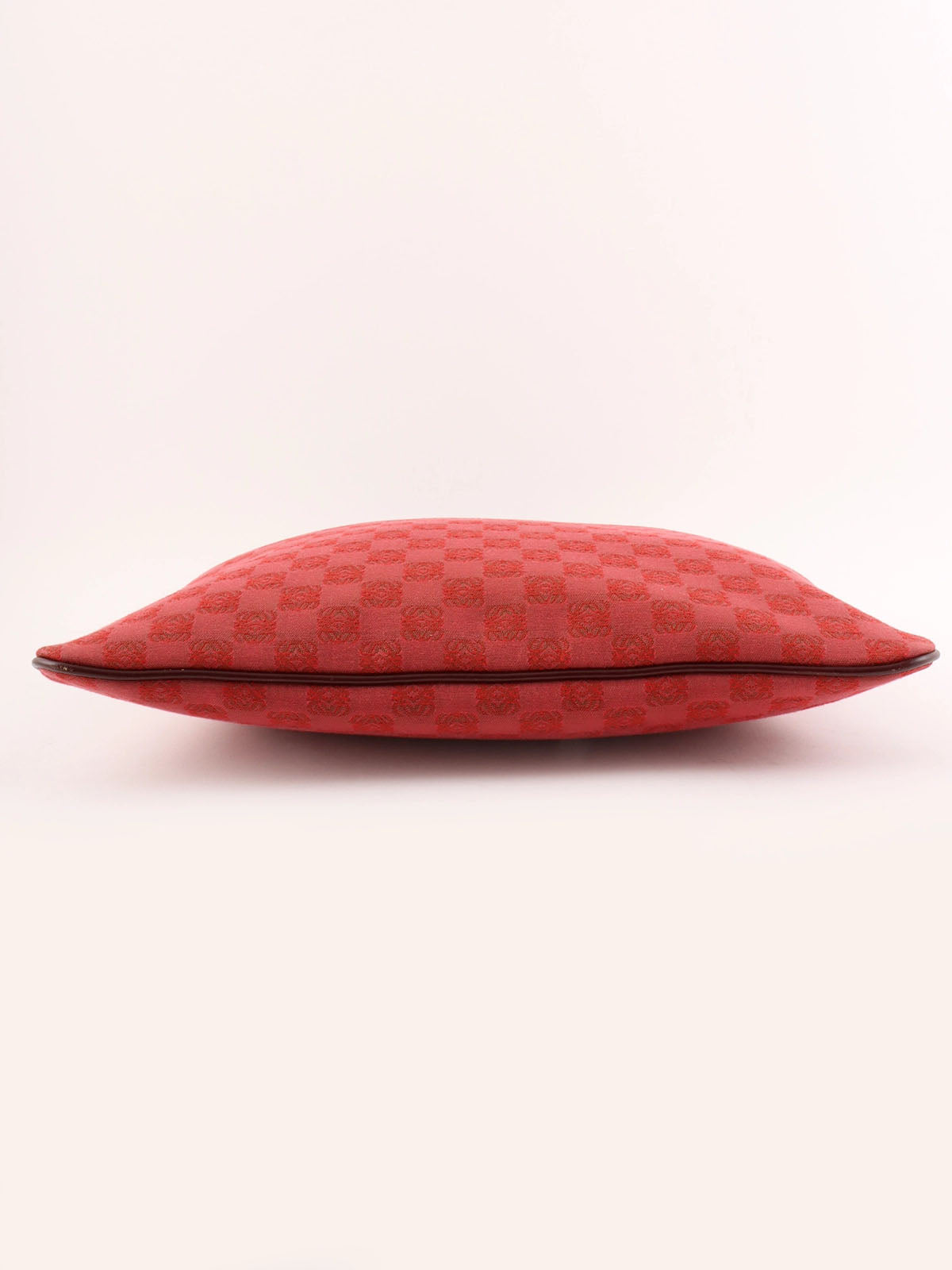 アナグラムパターントートバッグ レッド