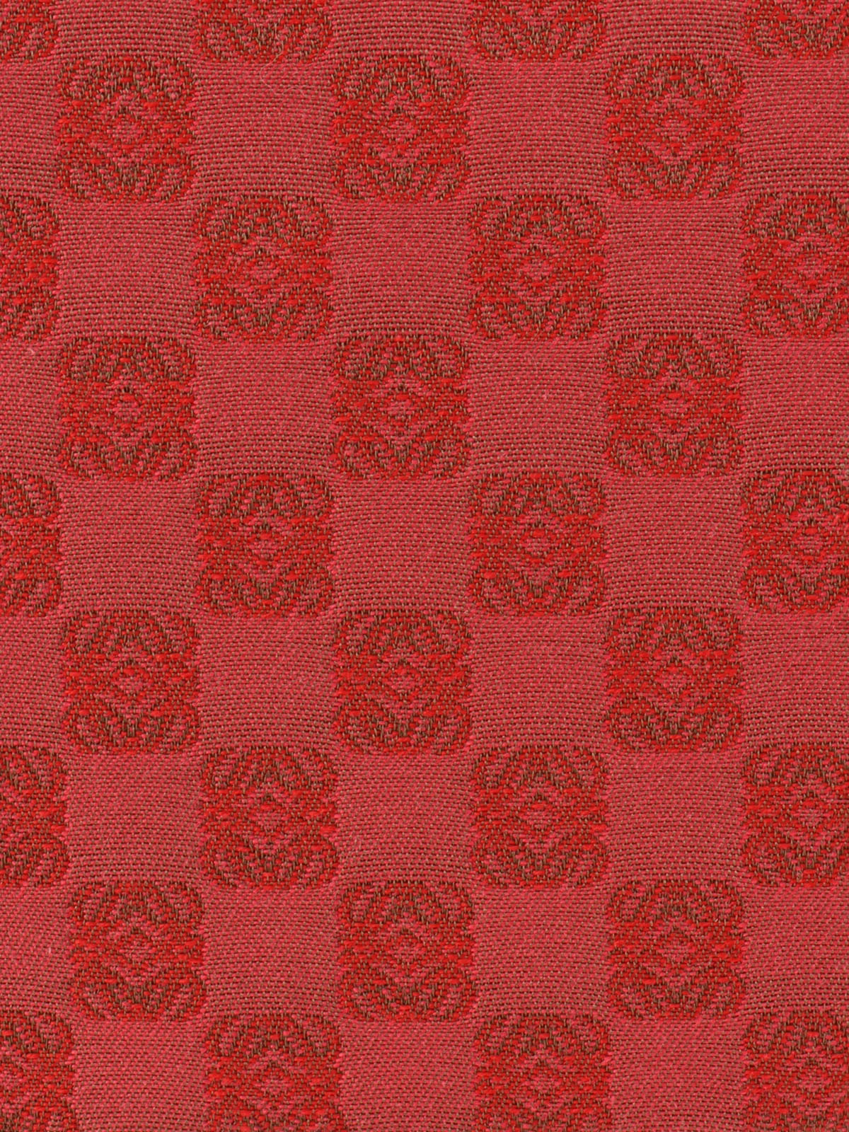 アナグラムパターントートバッグ レッド