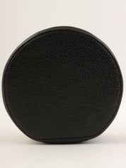 1992 Caviar Skin CC Mark Stitch Jewelry Case, Black