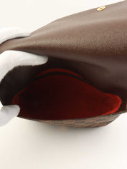 2001 Damier Musette Salsa Canvas Shoulder Bag, Brown