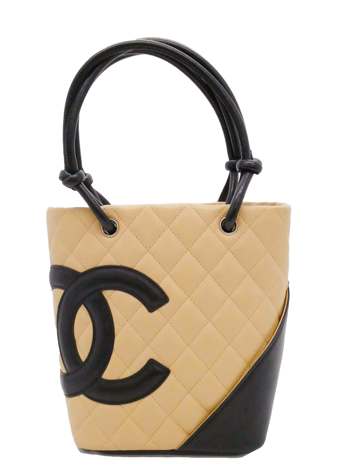 1995年頃製 カンボントートバッグ ベージュ/ブラック