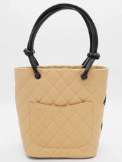 1995年頃製 カンボントートバッグ ベージュ/ブラック