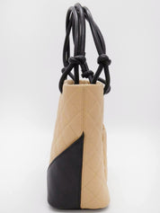 1995年頃製 カンボントートバッグ ベージュ/ブラック