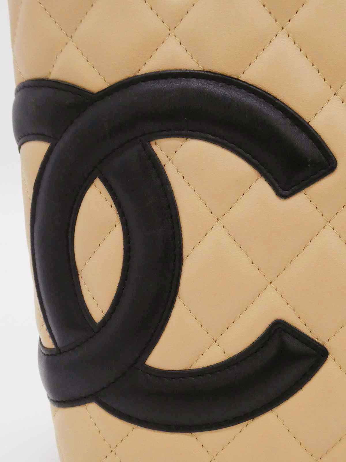 1995年頃製 カンボントートバッグ ベージュ/ブラック