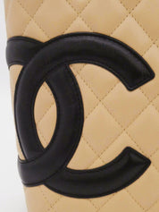 1995年頃製 カンボントートバッグ ベージュ/ブラック