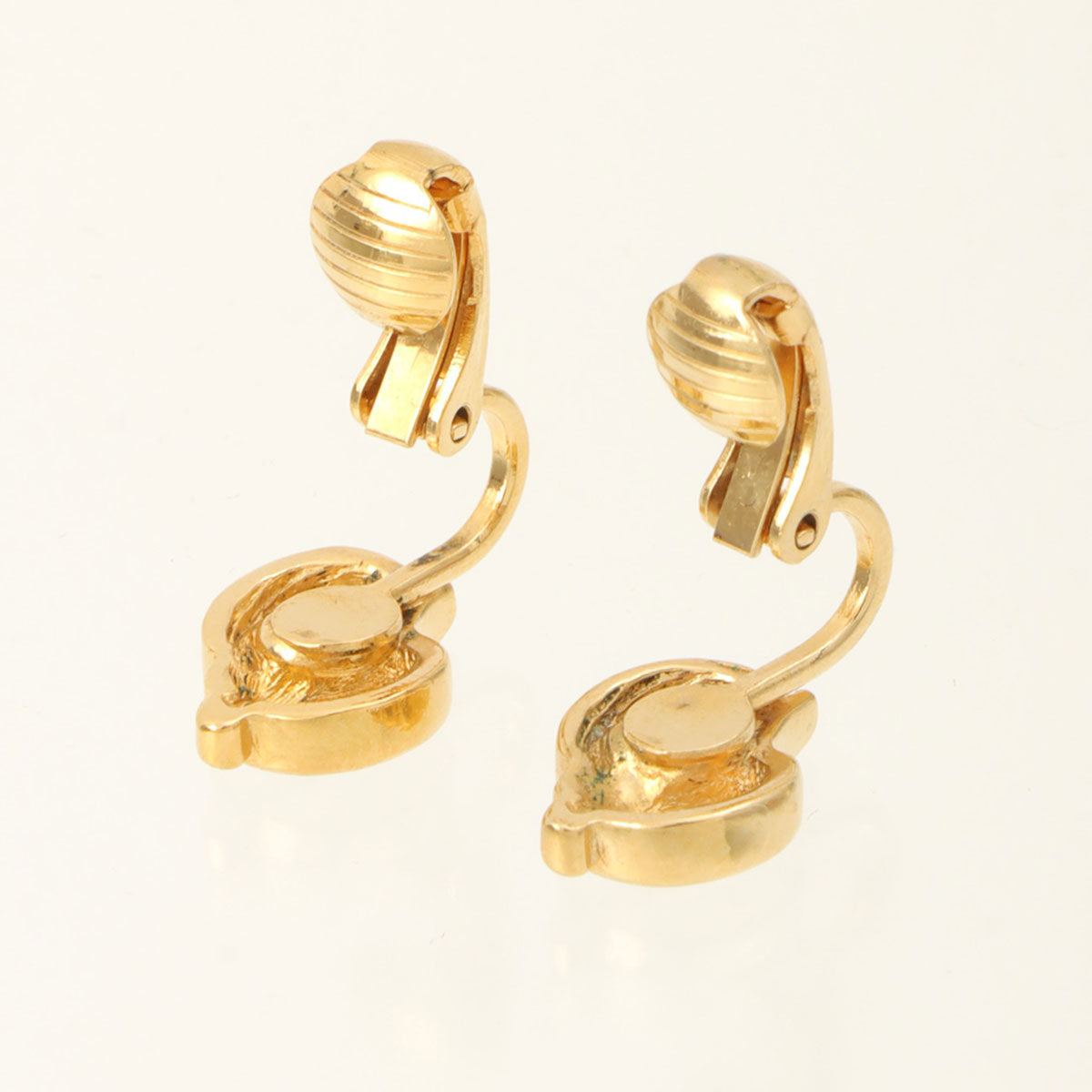 Logo Earrings Gold