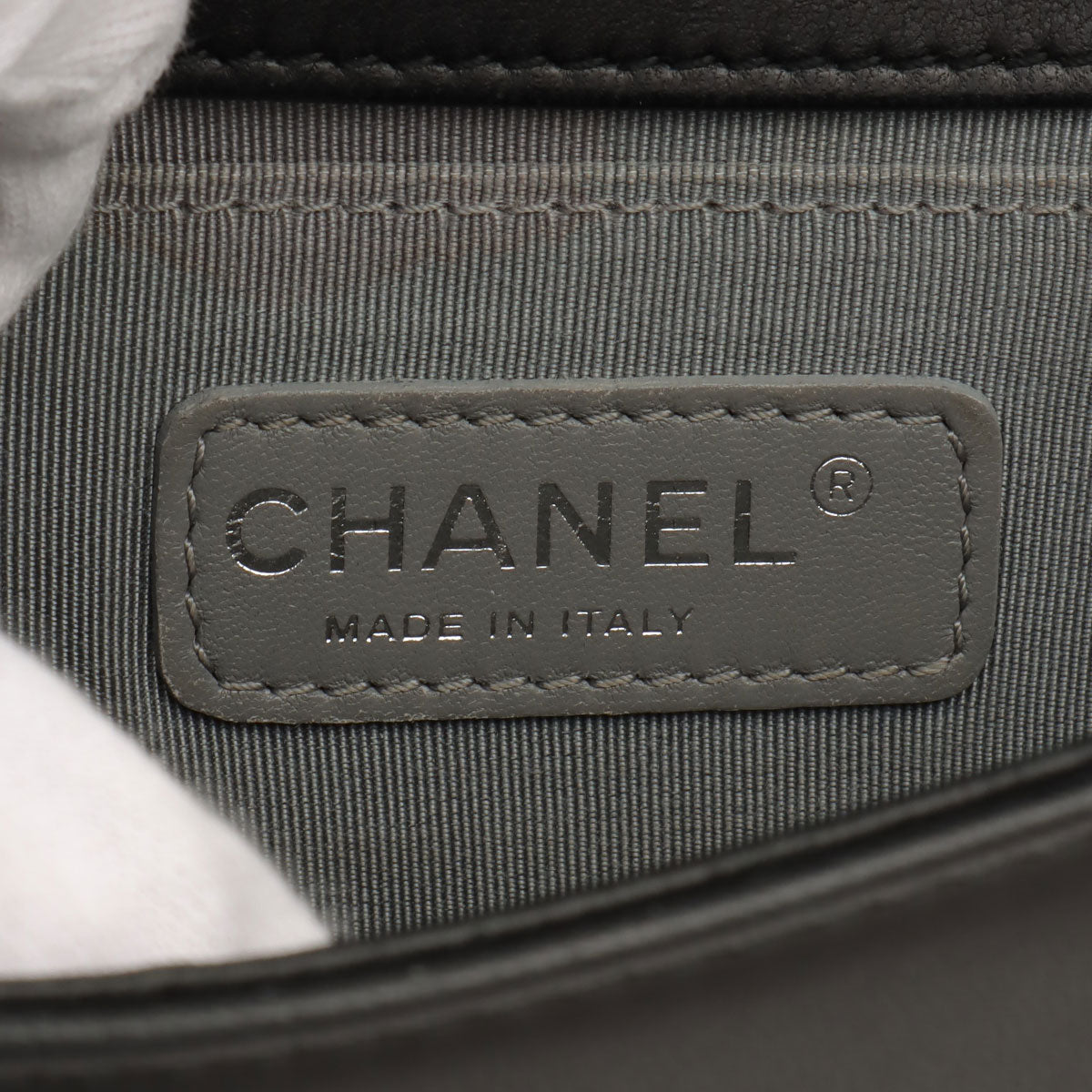 Around 2014 Velvet Boy Chanel Chain Shoulder Bag Black