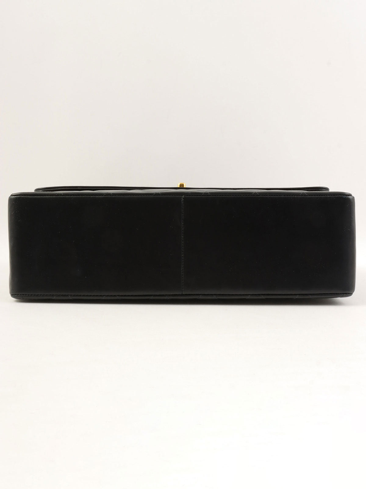 1992 CC Mark Stitch Classic Flap Maxi in Black