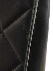 1992 CC Mark Stitch Classic Flap Maxi in Black