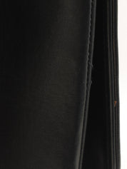 1992 CC Mark Stitch Classic Flap Maxi in Black