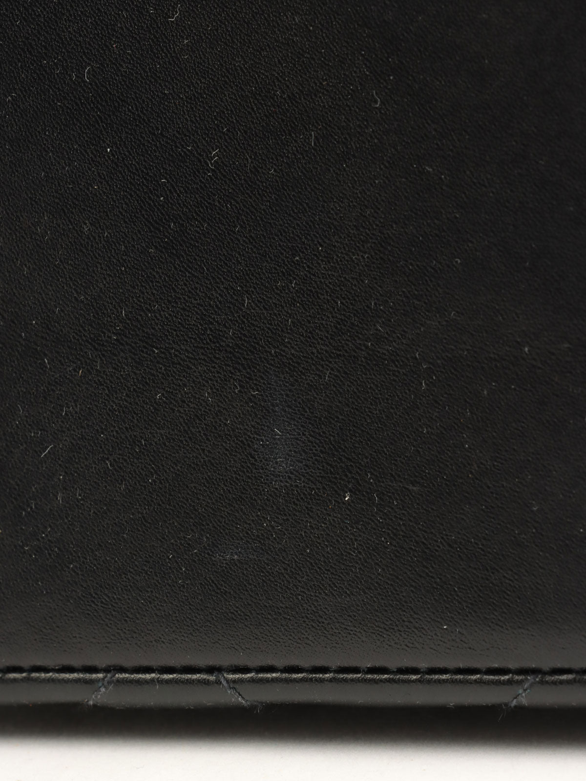 1992年頃製 CCマークステッチクラシックフラップマキシ ブラック