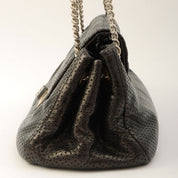 Around 2007 Made Perforated 2.55 Chain Shoulder Bag Black