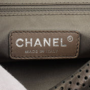 Around 2007 Made Perforated 2.55 Chain Shoulder Bag Black