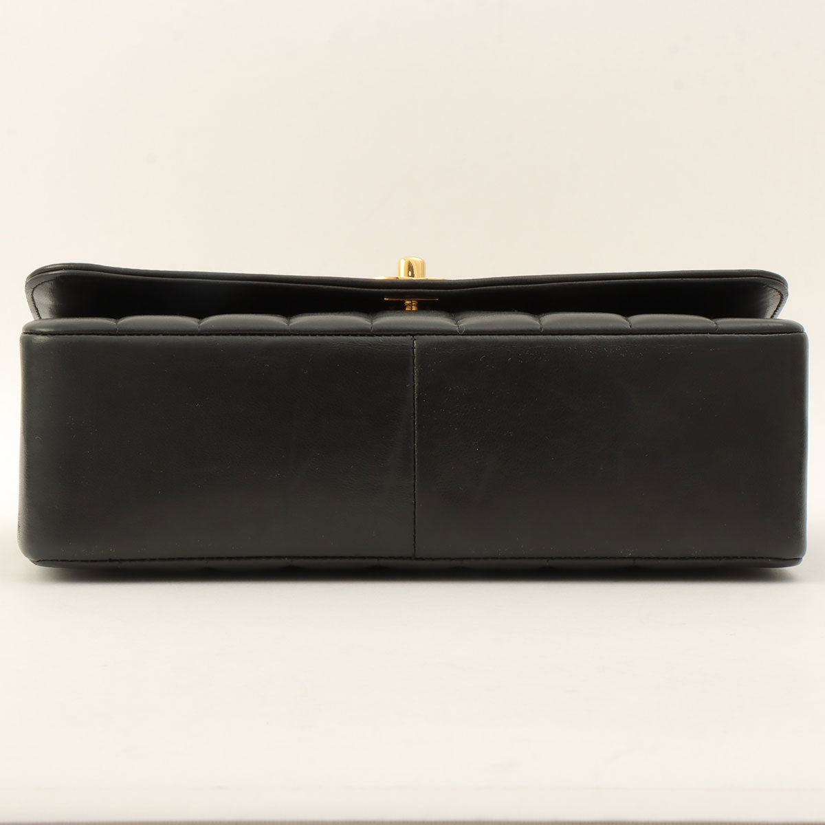 Mademoiselle Stitch CC Turn-Lock Chain Shoulder Bag, Black, manufactured circa 1998