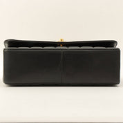 Mademoiselle Stitch CC Turn-Lock Chain Shoulder Bag, Black, manufactured circa 1998