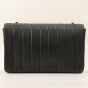Mademoiselle Stitch CC Turn-Lock Chain Shoulder Bag, Black, manufactured circa 1998