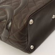 Chanel tote bag L, brown, made around 2005
