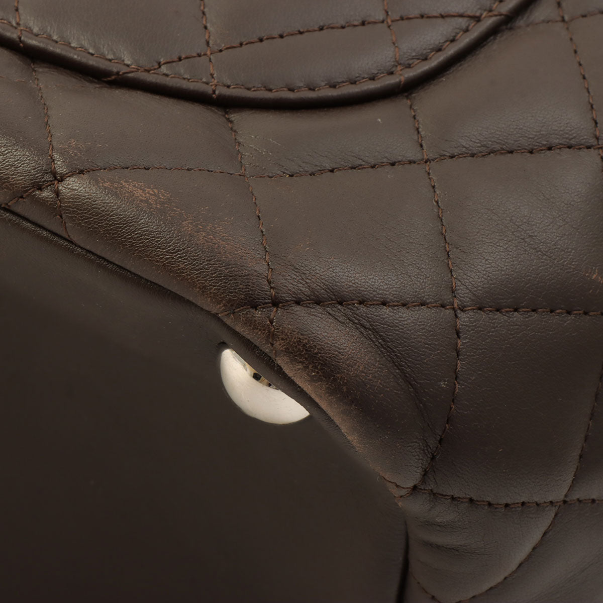 2005年左右生产的康朋系列大手提包L号 棕色
