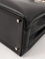 Gancini Plate 2-Way Bag Black
