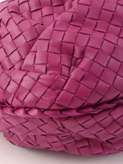 Purple Intrecciato Hobo Bag