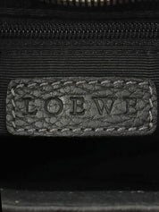 ロゴエンボスショルダーバッグ ブラック