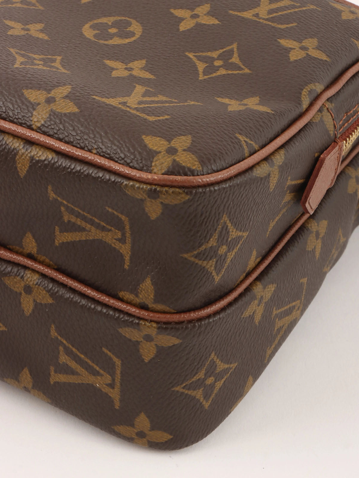 2009 Canvas Monogram Sac de Poche Brown